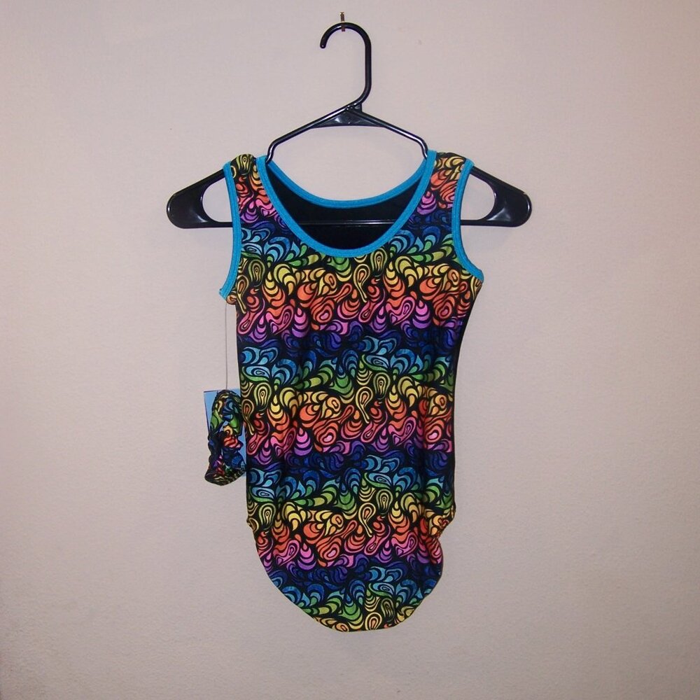 Woman's Plum Gymnastics leotard NWT MA spandex - Picture 2 of 3